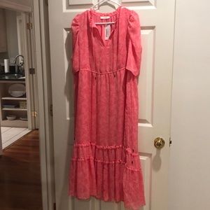 Karlie women’s midi dress pink